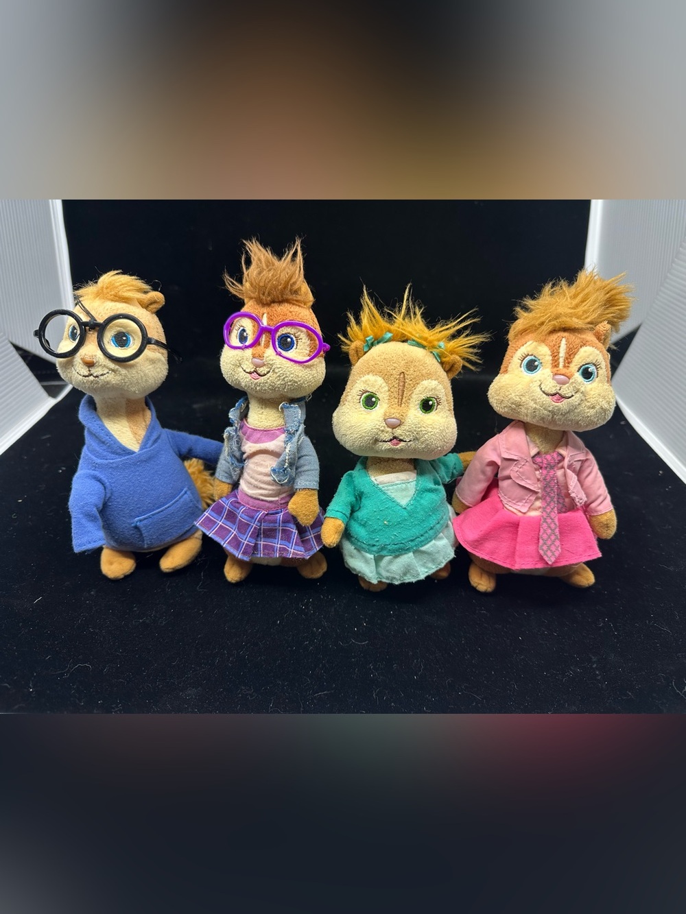 TY Beanie- Alvin and the Chipmunks- the Chipettes -